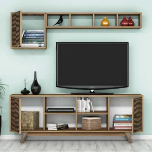 TV skrinka / Obývacia stena Inci - Walnut