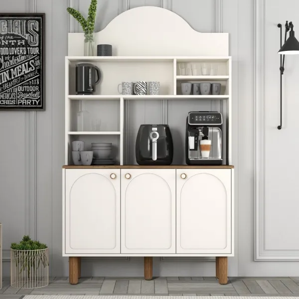 Coffee Bar Cabinet Bohem 861 - Cream