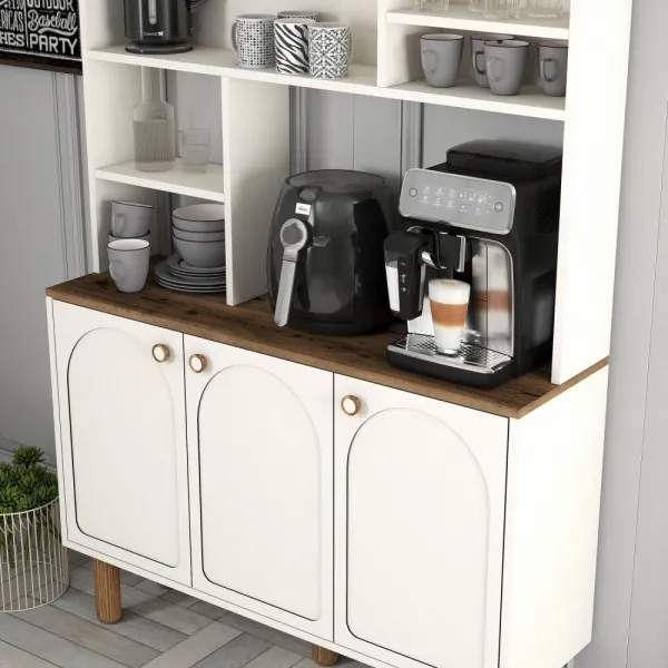 Coffee Bar Cabinet Bohem 861 - Cream