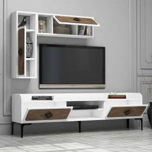 TV skrinka / Obývacia stena Samba - White