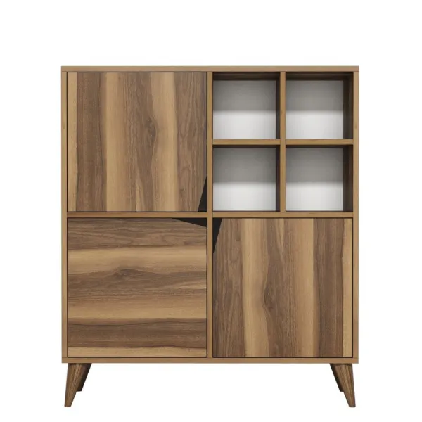 Viacúčelová skrinka Pulse - Walnut