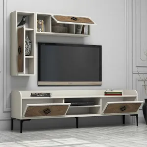 TV skrinka / Obývacia stena Samba - Cream