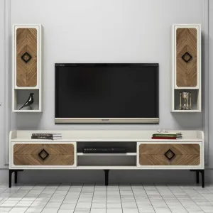 TV skrinka / Obývacia stena Samba - Cream