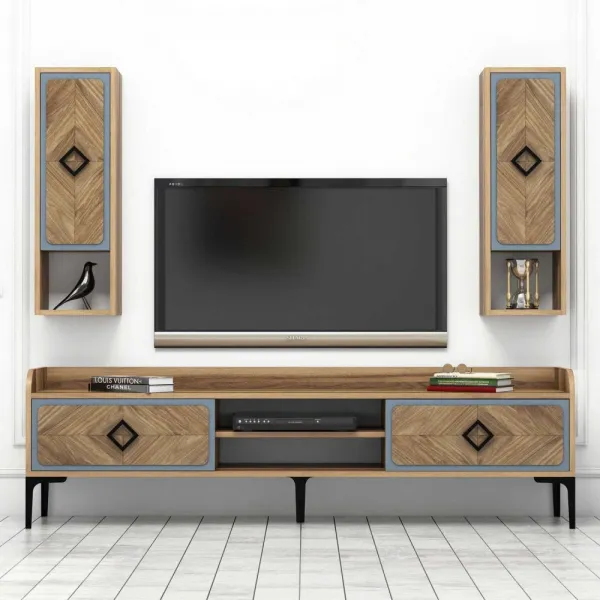 TV skrinka / Obývacia stena Samba - Blue