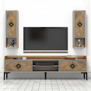 TV skrinka / Obývacia stena Samba - Blue