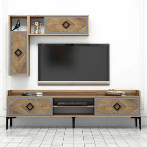 TV skrinka / Obývacia stena Samba - Blue