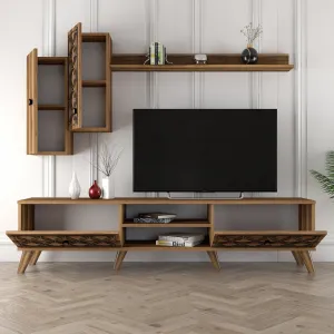 TV skrinka / Obývacia stena Class S - Walnut