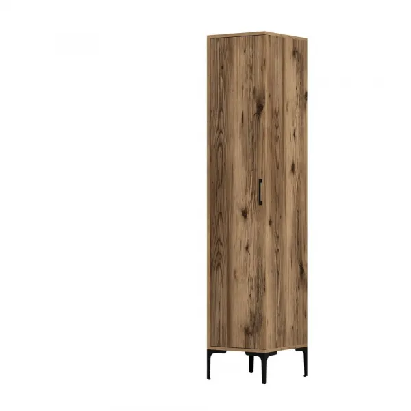 Šatníková skriňa Kumsal S - Walnut
