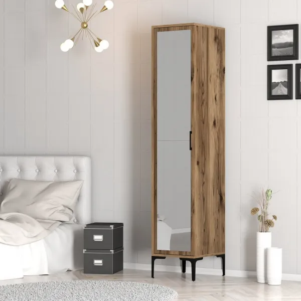 Šatníková skriňa Kumsal R - Walnut