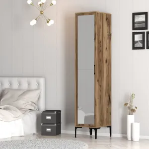 Šatníková skriňa Kumsal R - Walnut