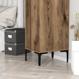 Šatníková skriňa Kumsal S - Walnut