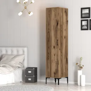 Šatníková skriňa Kumsal S - Walnut