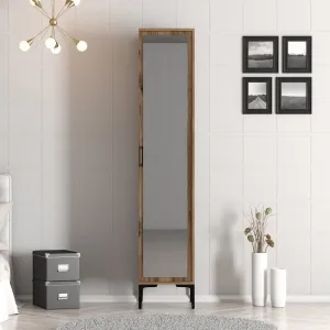 Šatníková skriňa Kumsal R - Walnut