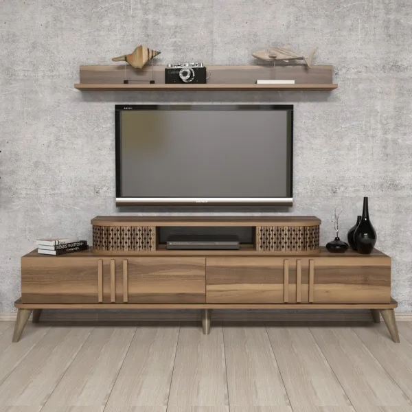 TV skrinka / Obývacia stena Eylül - Walnut