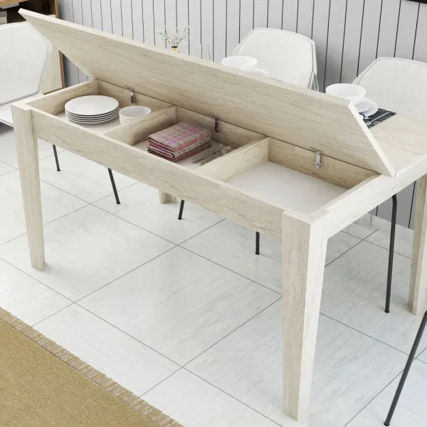 Jedálenský stôl Milan 897 - Travertine