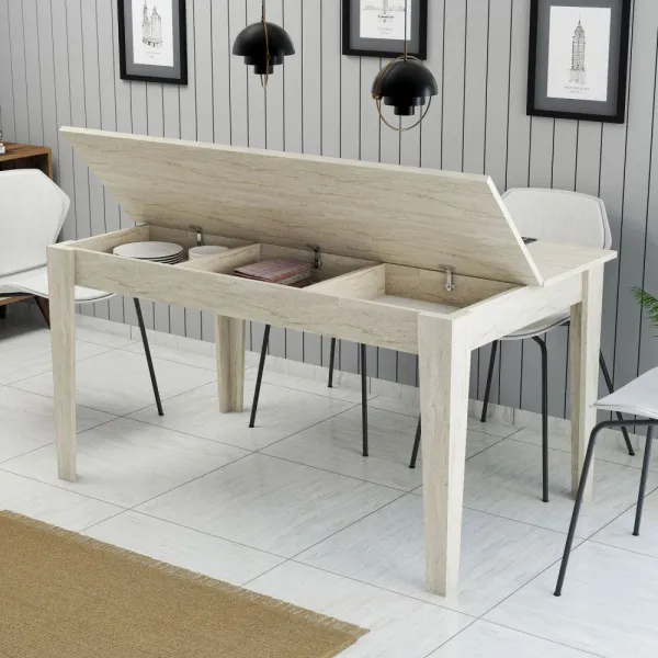 Jedálenský stôl Milan 897 - Travertine
