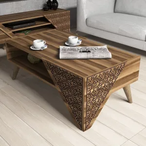 Konferenčný stolík Beril - Walnut