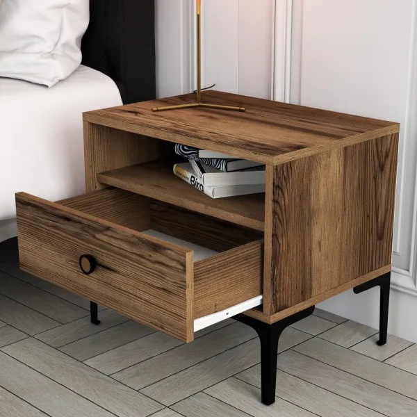 Nočný stolík Lizbon 532 - Walnut