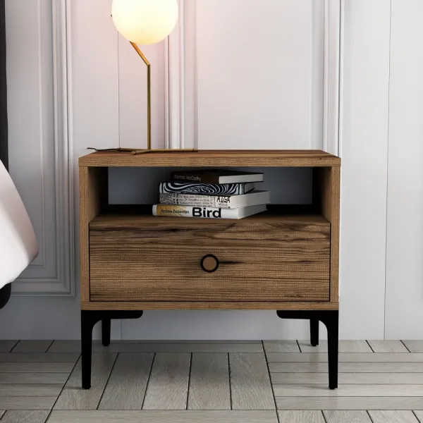 Nočný stolík Lizbon 532 - Walnut