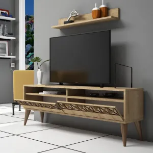 TV skrinka / Obývacia stena Line - Oak