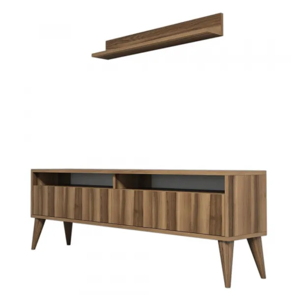 TV skrinka / Obývacia stena Best - Walnut