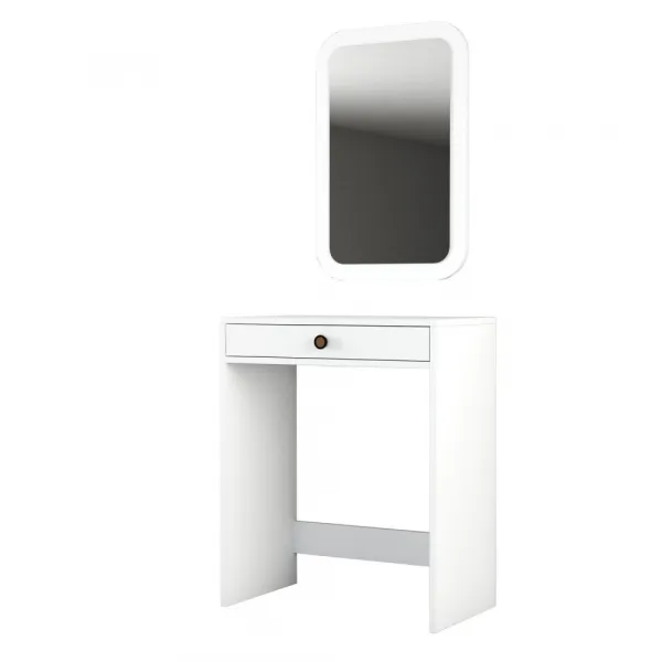 Toaletný stolík Lizbon Mirror - White