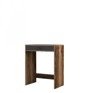 Toaletný stolík Lizbon - Walnut, Anthracite