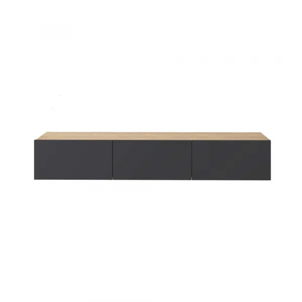 TV stolík Francy 180 - Sapphire Oak, Anthracite