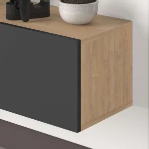 TV stolík Francy 180 - Sapphire Oak, Anthracite