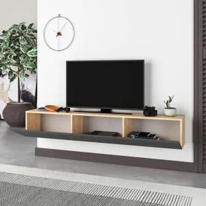 TV stolík Francy 180 - Sapphire Oak, Anthracite