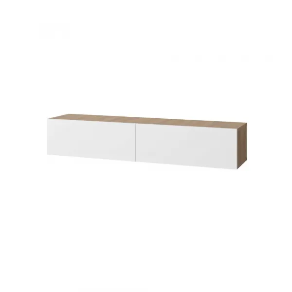 TV stolík Francy 135 - Sapphire Oak, White