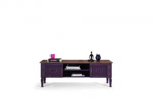 TV skrinka / Obývacia stena Ada TV - Purple