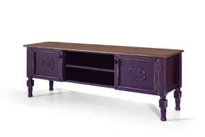 TV skrinka / Obývacia stena Ada TV - Purple