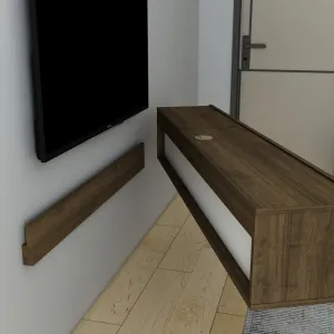 TV stolík Denby - Walnut