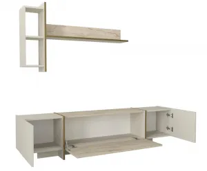 TV skrinka / Obývacia stena Veyron - Travertine