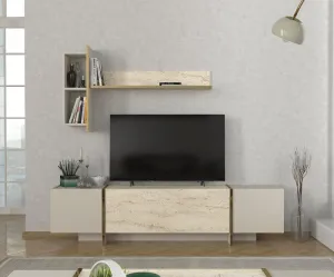 TV skrinka / Obývacia stena Veyron - Travertine