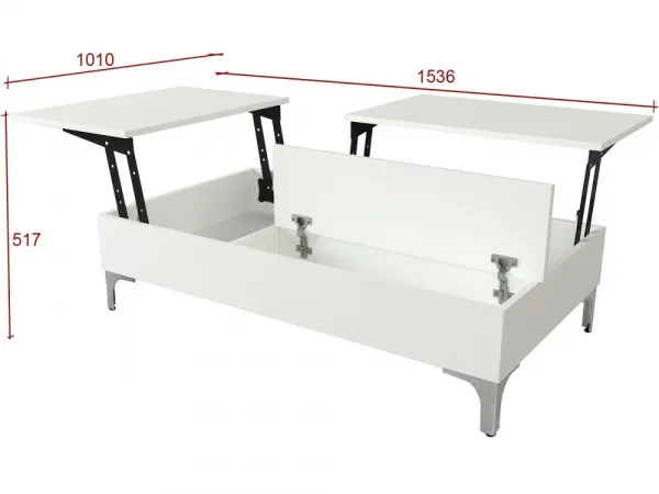 Konferenčný stolík Esinti - White