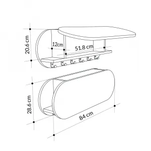 Coat Hanger Kroma Hanger - White