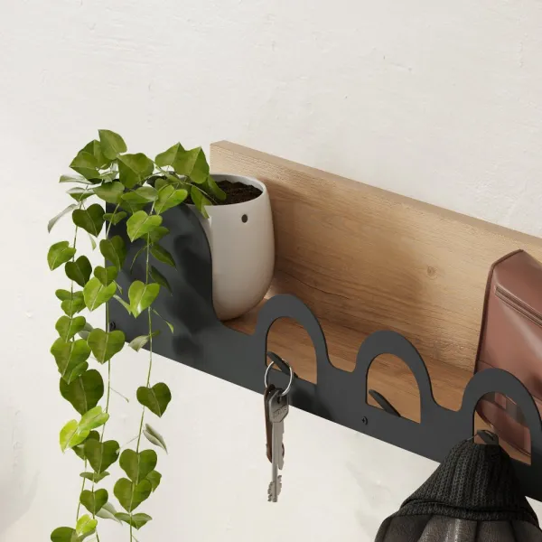 Coat Hanger Liora Hanger - Sapphire, Oak