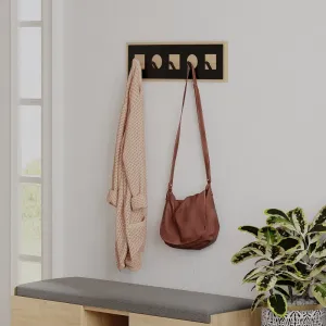 Coat Hanger Icon Hanger - Sapphire, Oak