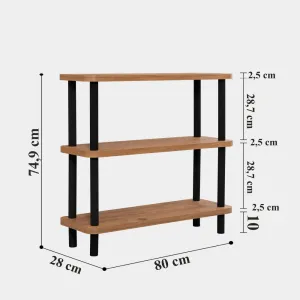 Knižnica Step - Black