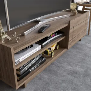 TV stolík Valantina - Walnut