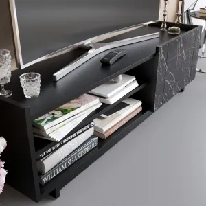 TV stolík Valantina - Black