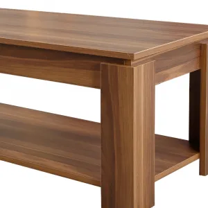 Konferenčný stolík Shelf - Walnut