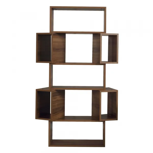 Knižnica Box - Walnut
