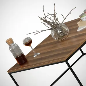 Konferenčný stolík Poly - Walnut