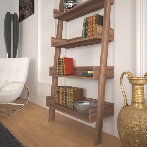 Knižnica Only - Walnut