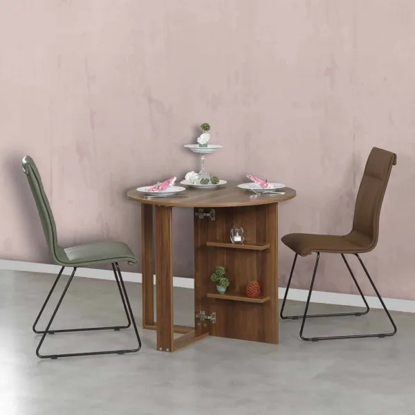 Skladací stôl Middle - Walnut