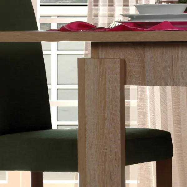 Extendable Dining Table Huqqa - Light Oak