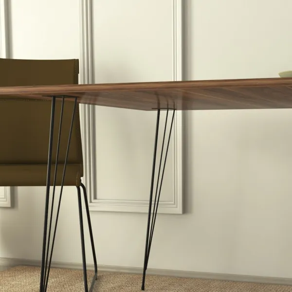 Stôl Sandalf Square - Walnut